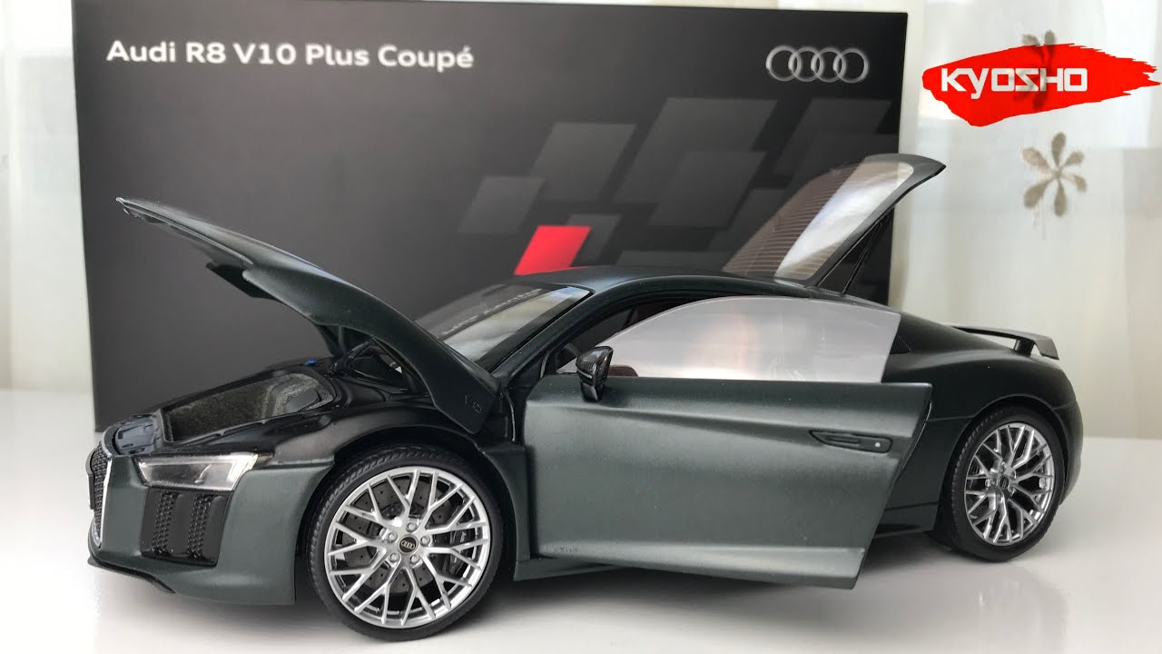 1:18 Audi R8 V10 Plus Coupe – Kyosho [Unboxing]