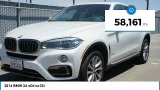 2016 BMW X6 xDrive35i FOR SALE in Bakersfield, CA A1680A