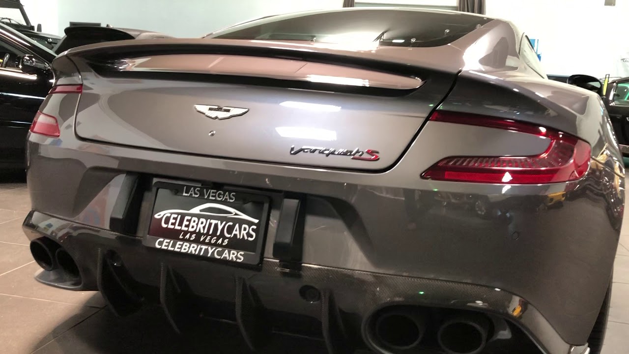 2018 Aston Martin Vanquish S—-At Celebrity Cars Las Vegas