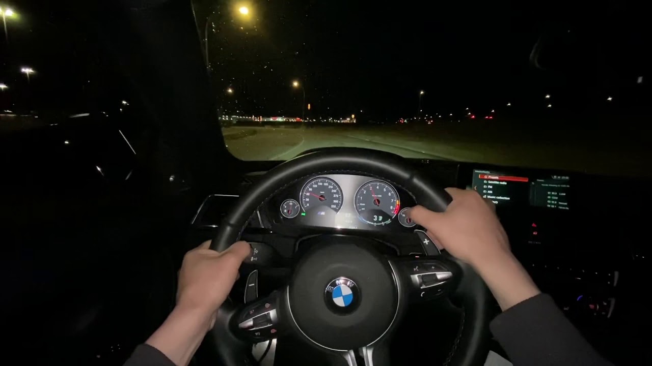 2018 BMW M4 POV at Night (No Talk)