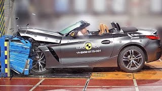 2020 BMW Z4 car Crash Test   Safe Compact Convertible||saradha creation