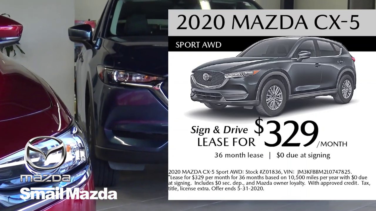 2020 Mazda CX-5 Sign & Drive Lease Offer – Smail Mazda Greensburg, PA