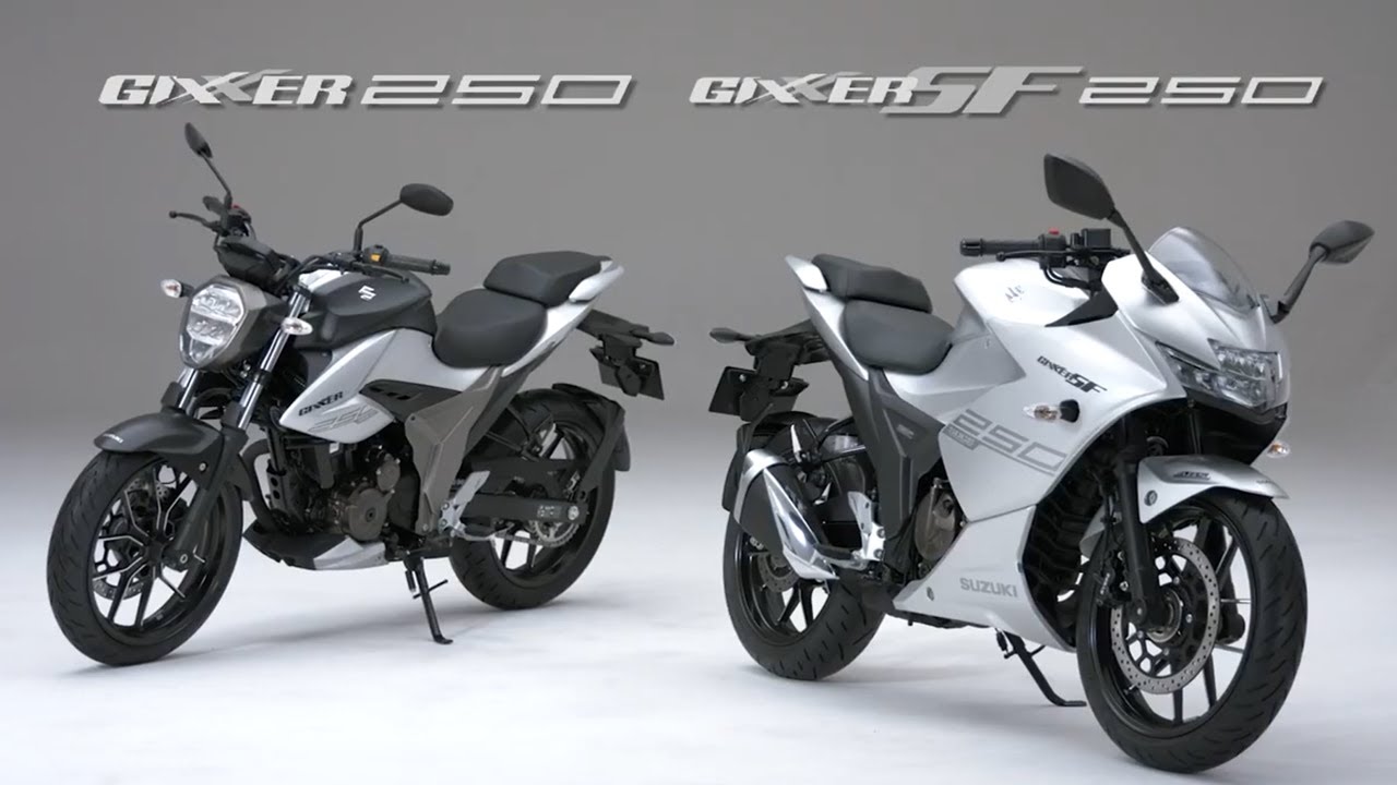 2020 Suzuki Gixxer 250 & SF250 Official video