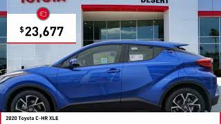 2020 Toyota C-HR Cathedral City CA 240791