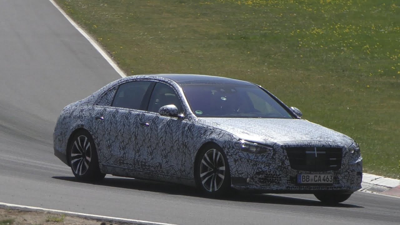 2021 Mercedes Maybach S Class Testing on the Nürburgring
