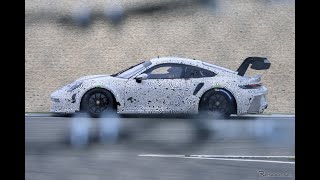 ポルシェ『911 GT3 R』新型、ニュル王者復活へ初のテストラン！