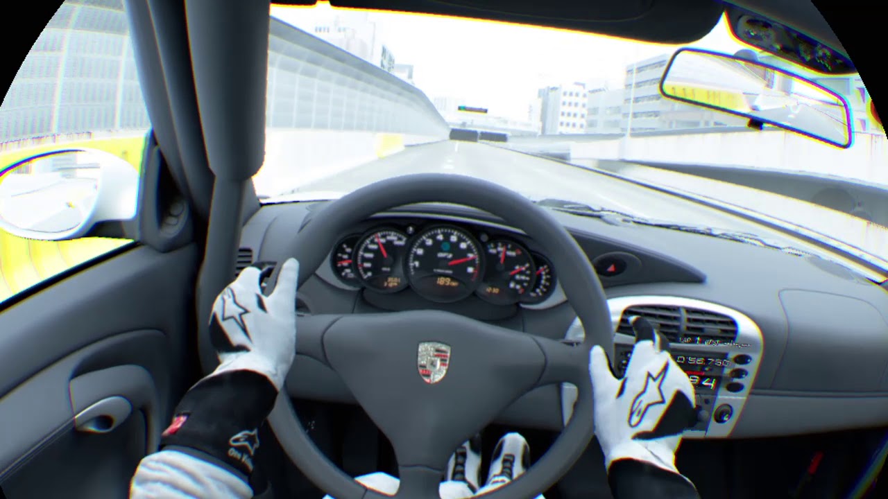 ポルシェ　911　GT3 　01年モデル　首都高速ロングコース　運転した気になる動画　PSVR　 グランツーリスモ®ＳＰＯＲＴ