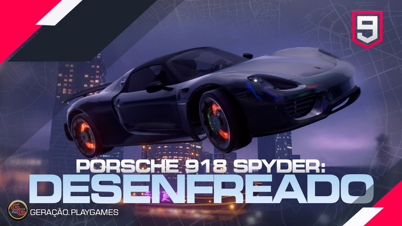 ASPHALT 9 DESENFREADO COM PORSCHE 918 SPYDER