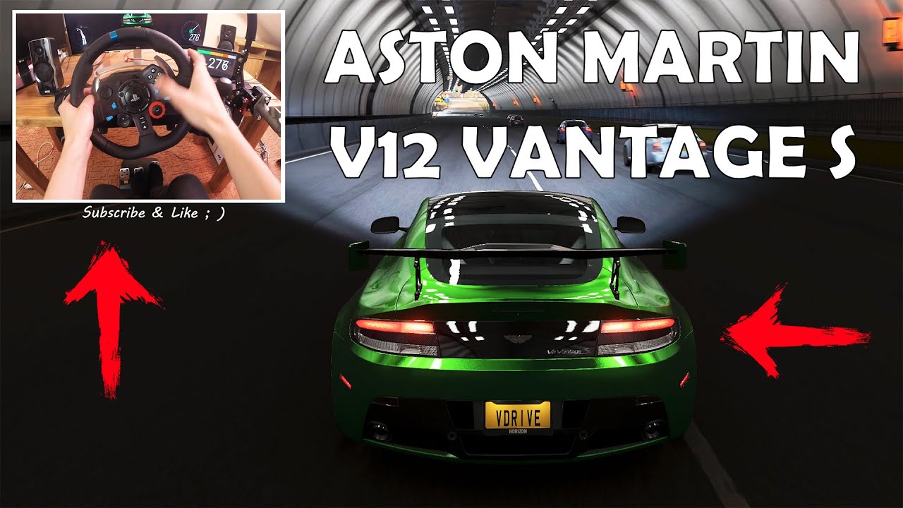 ASTON MARTIN V12 VANTAGE S 🔴 FORZA HORIZON 4 – LOGITECH G29