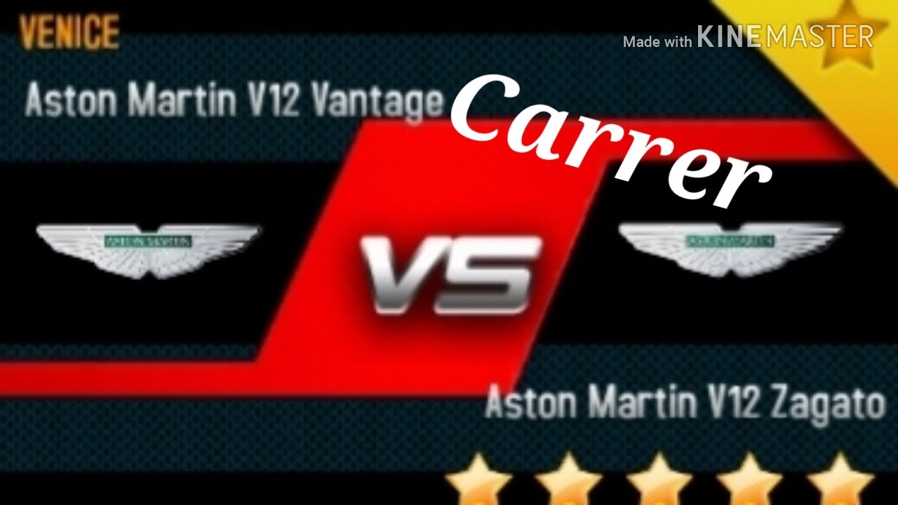 Asphalt 8 Airborne Playing Career with the Aston Martin V12 Vantage VS the Aston Martin V12 Zagato