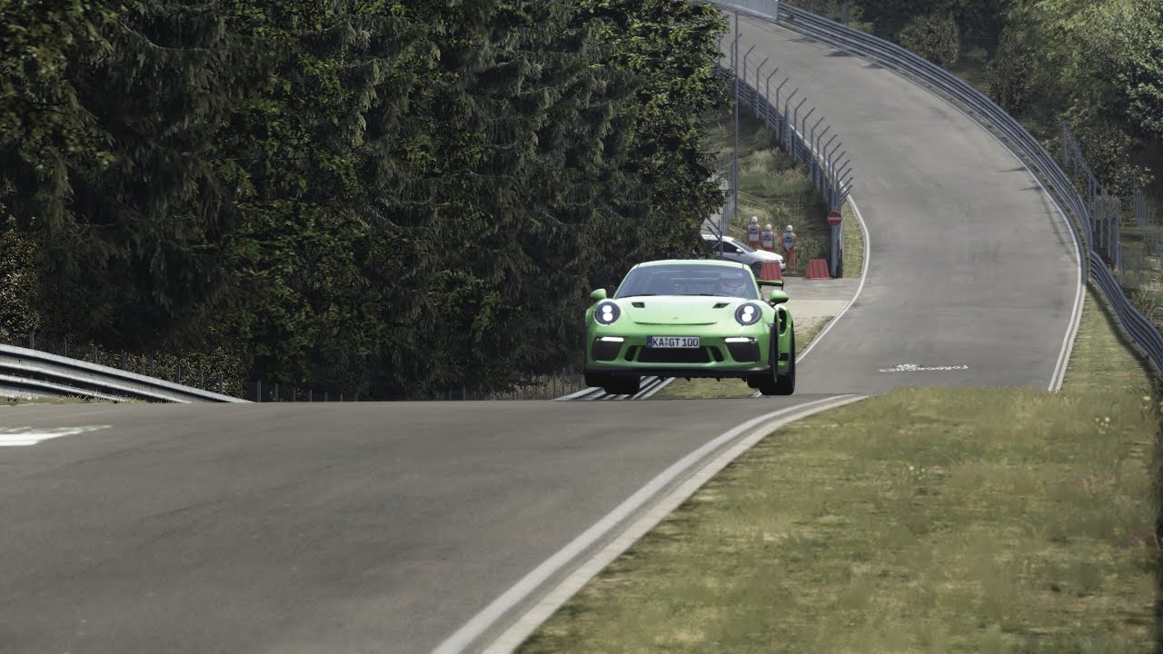 【Assetto Corsa】Porsche911 GT3RS  おうちでニュル北タイムアタック VR