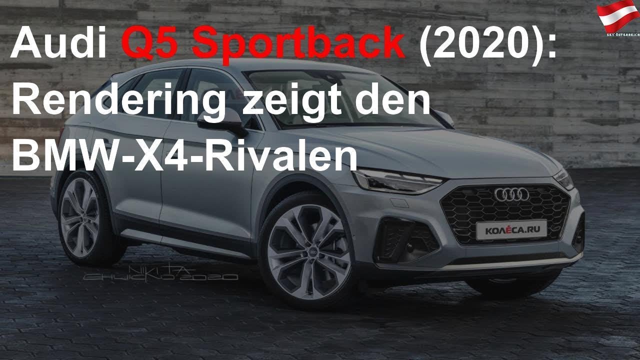 Audi Q5 Sportback (2020): Rendering zeigt den BMW-X4-Rivalen