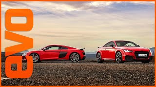 Audi R8 vs Audi TT RS | Comparativa