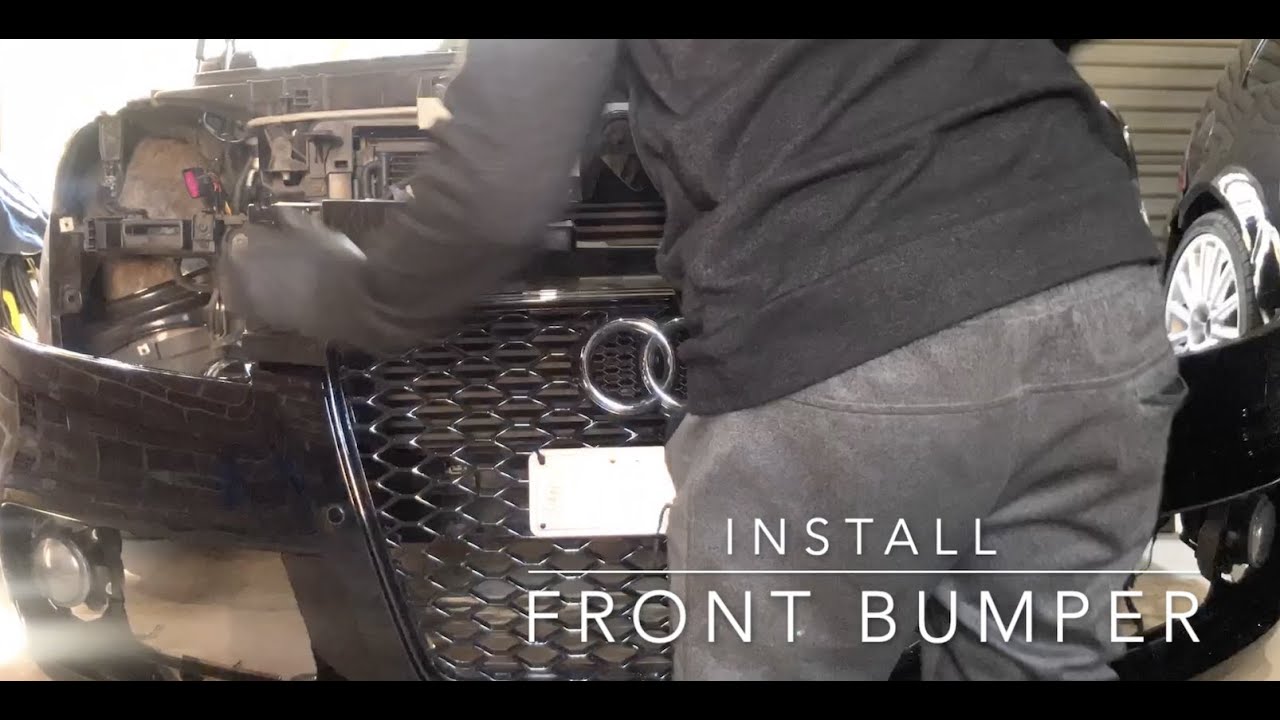 Audi TT 8J Mk2 – Bumpers and bonnet (time lapse)