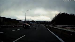 ベンツ を 煽る BMW 名阪国道 ドライブレコーダー