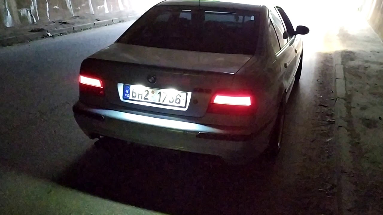 BMW E39 M5 exhaust sound