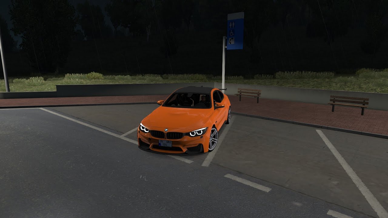 BMW M4 off Roading Gameplay | ets2 | gamer nikku