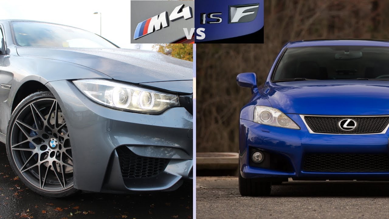 BMW M4 vs Lexus ISF