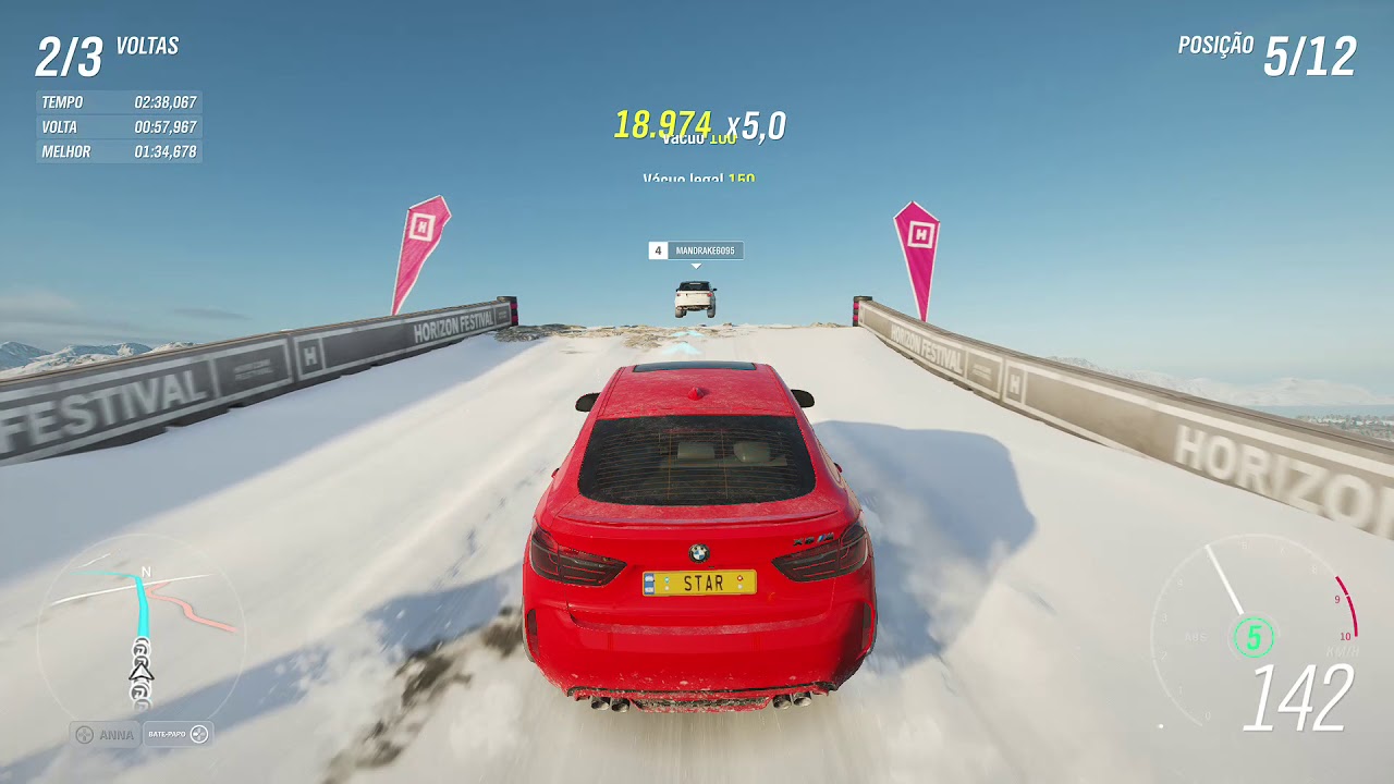 BMW X6 Corrida na Neve – FORZA HORIZON 4