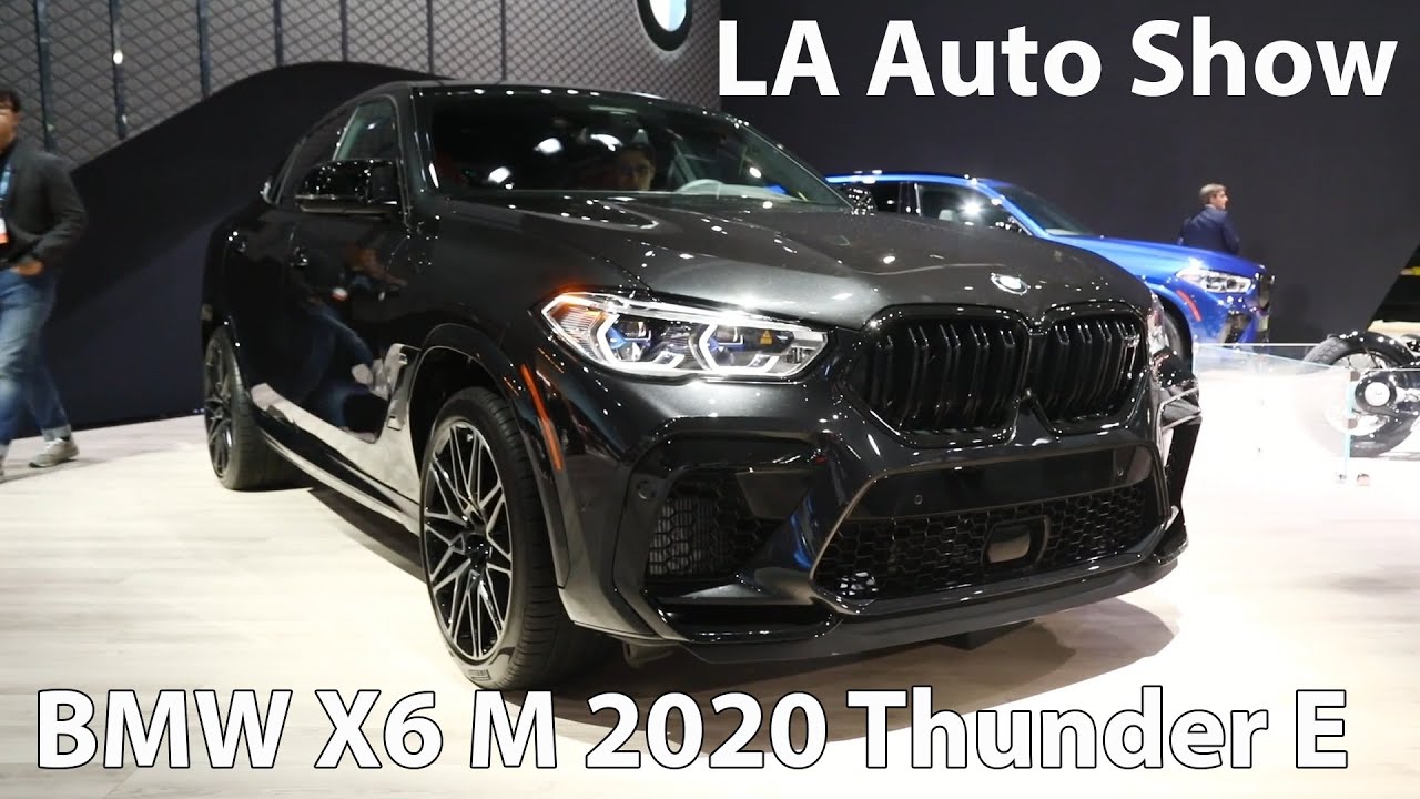 BMW X6 M Thunder Edition 2020 LA Auto Show 2019