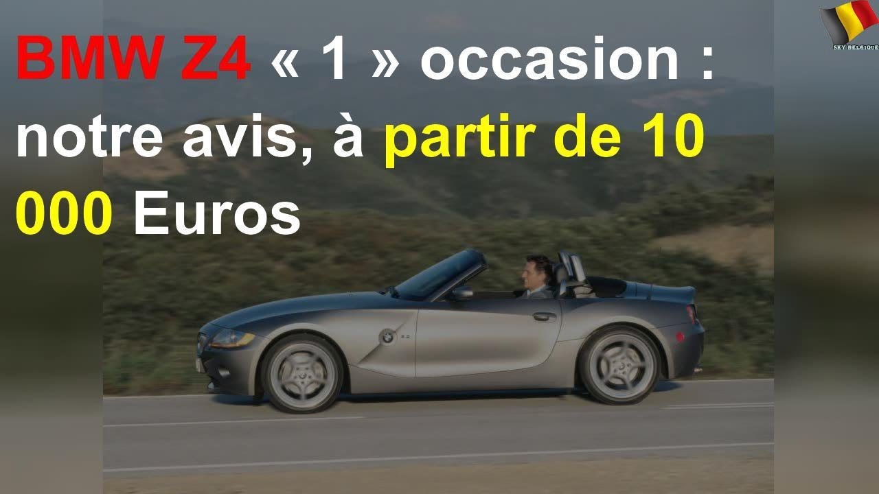 BMW Z4 « 1 » occasion : notre avis, à partir de 10 000 Euros