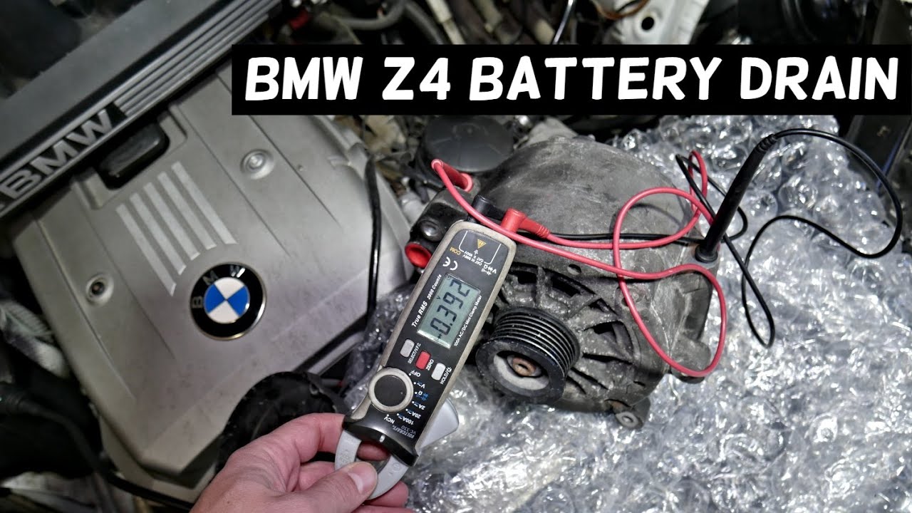 BMW Z4 BATTERY DEAD. CAN ALTERNATOR CAUSE BATTERY DRAIN