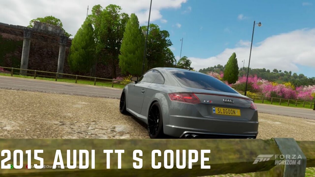 Building a 2015 Audi TT S coupe in Forza Horizon 4