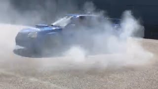 Burnout Drifting Subaru WRX STI