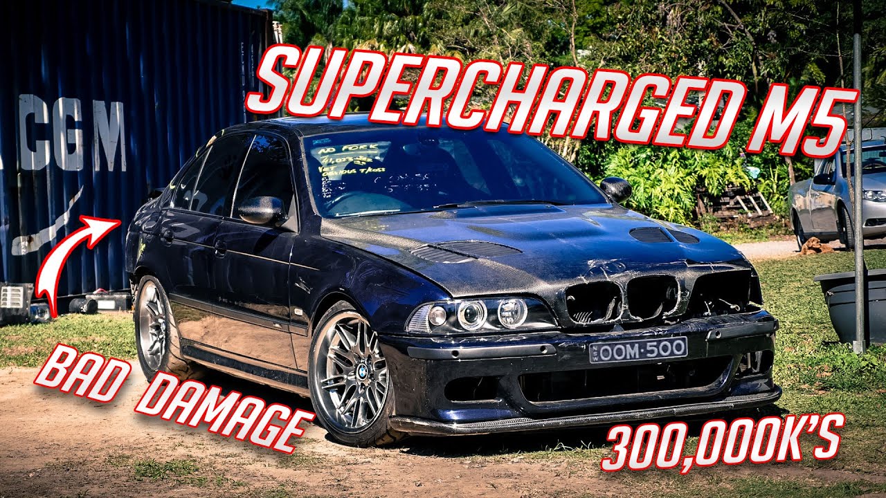 Buying a CRASHED Supercharged BMW E39 M5 Sight Unseen: Need YOUR Help!