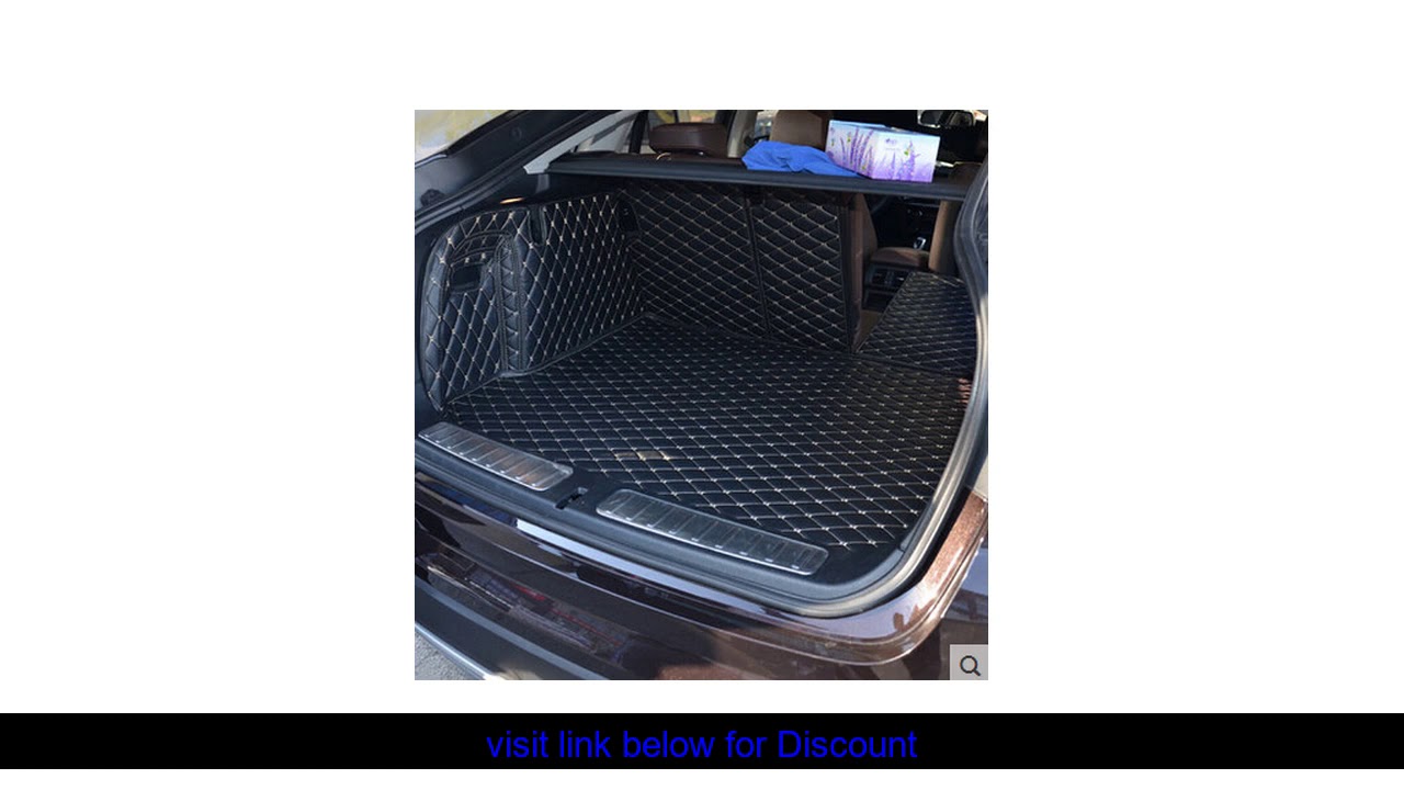 CHOWTOTO AA Special Car Trunk Mats For BMW X4 Durable Waterproof Easy To Clean Luggage Mats For BMW