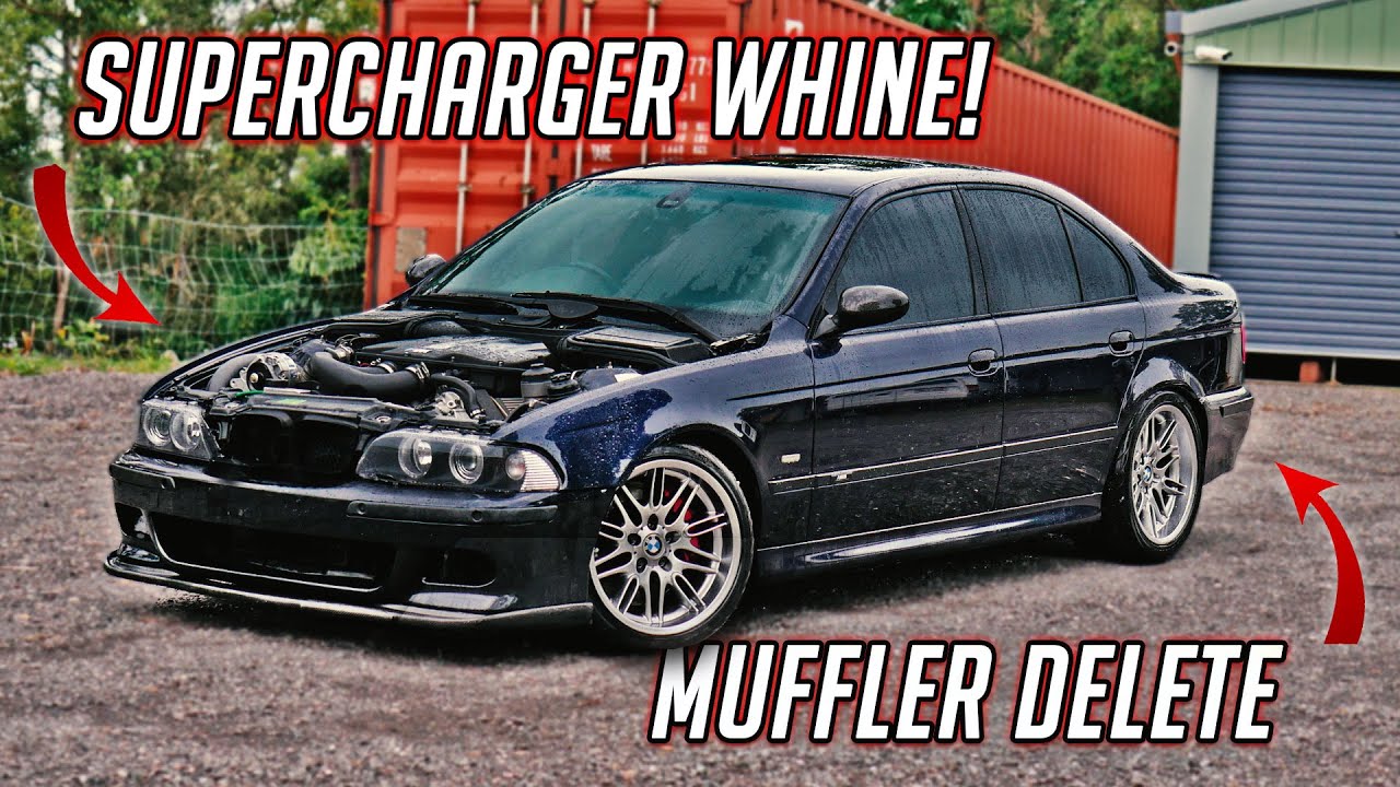 Crashed BMW E39 M5 First Drive: The Supercharged S62 RIPS!