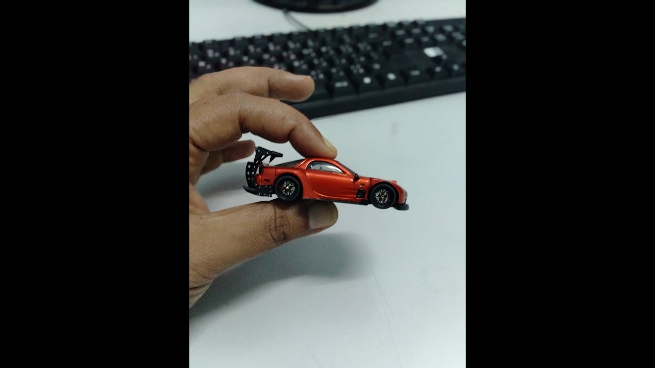 Custom Hotwheels Mazda Rx7