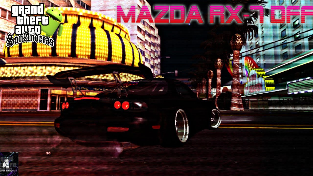 (DFF) Mazda Rx-7 Drift Para GTA SA Android