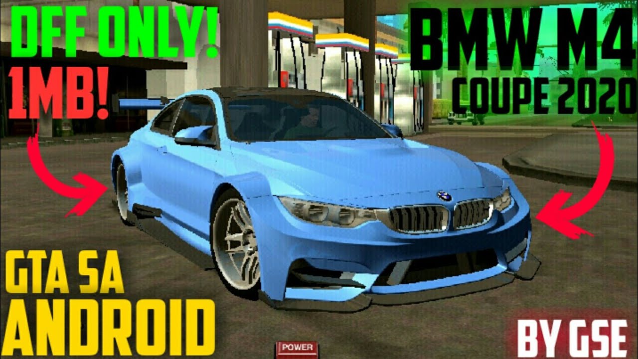 (DFF ONLY) BMW M4 COUPE 2020 NEW CAR MOD FOR ANDROID | GSE | SUPPORT ALL DEVICES
