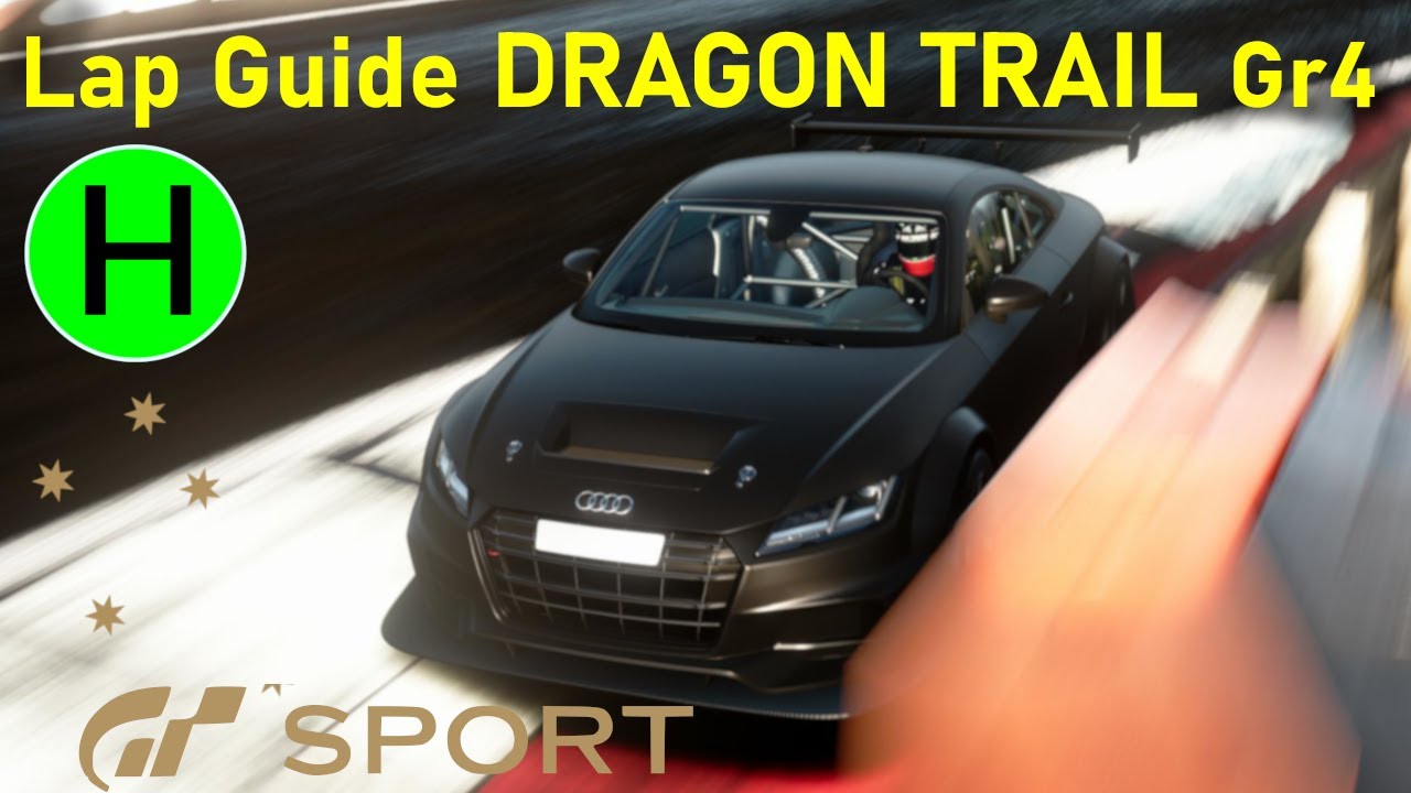 Dragon Trail – Seaside // Gr4 // Audi TT // Lap Guide // Daily Race C // GT Sport