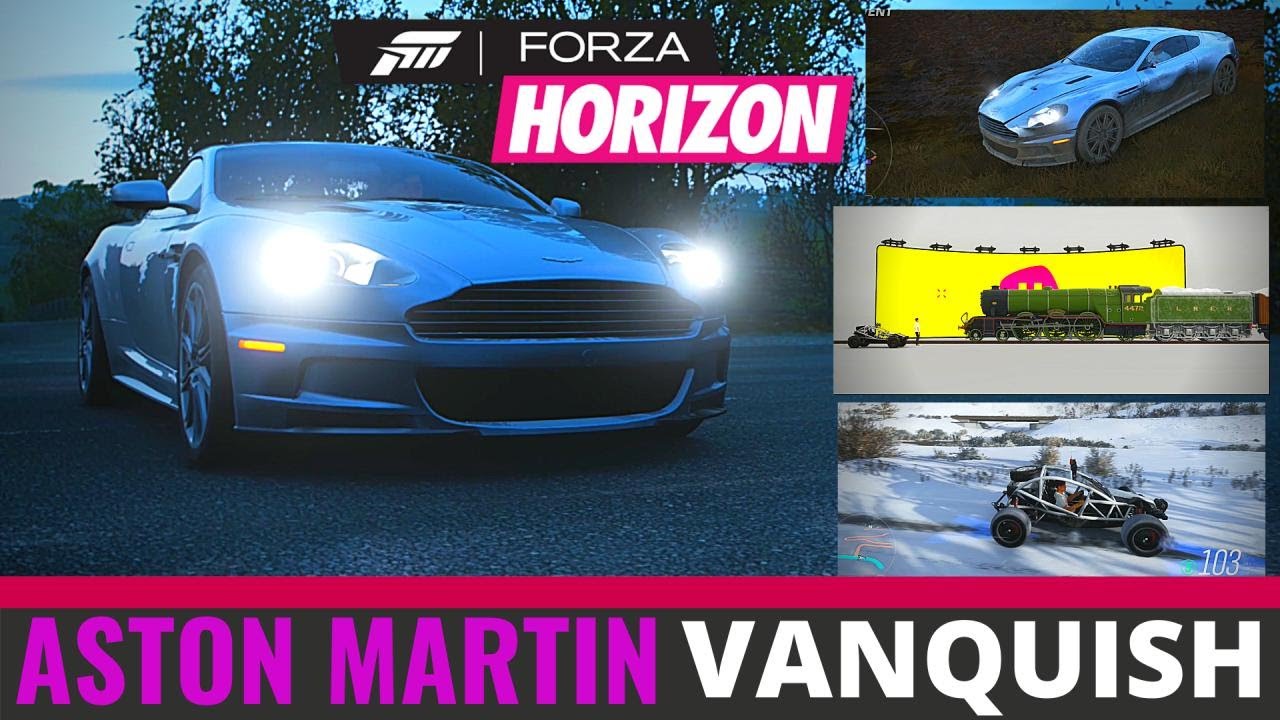 FORZA HORIZON 4 – HOW TO DRIVE ASTON MARTIN VANQUISH WITH FURIOUS | GOLIATH RACE GAMEPLAY