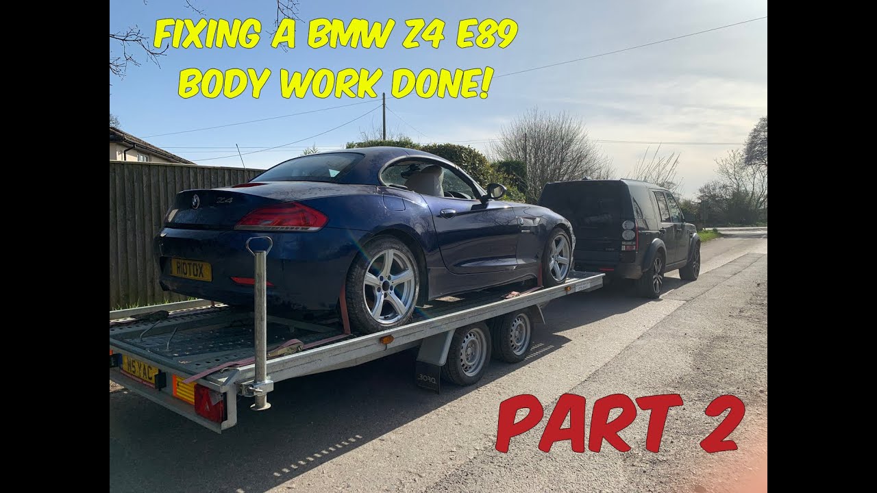 Fixing a BMW Z4 E89 BUILD PART 2