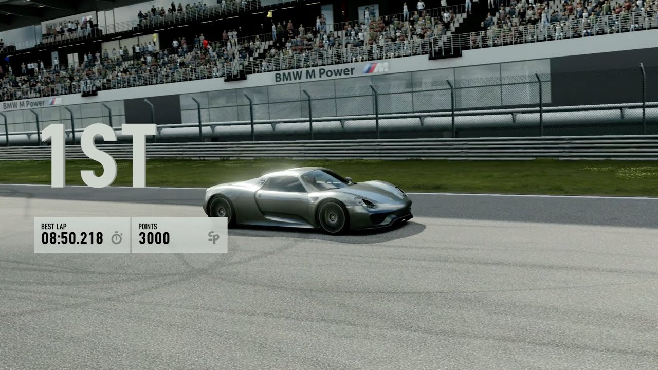 Forza 7 Porsche 918 Pro Difficulty @ Nurburgring full circuit (No Assists except ABS)