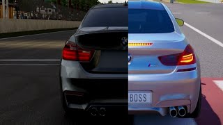 Forza Bmw M4 vs M6 (drifting )1080p
