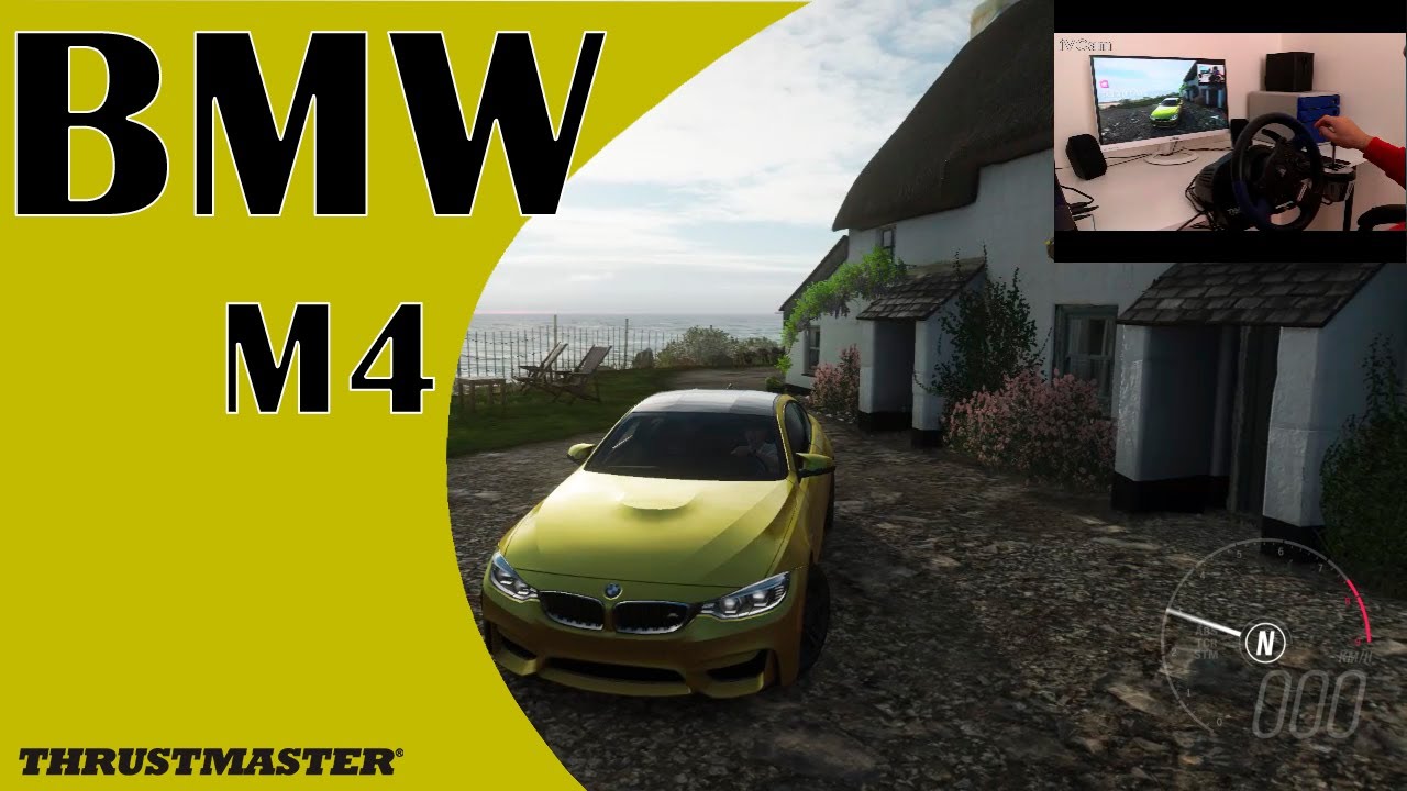 Forza Horizon 4  – BMW M4-   Test Drive Volante thrustmaster+ THRUSTMASTER TH8A shifter