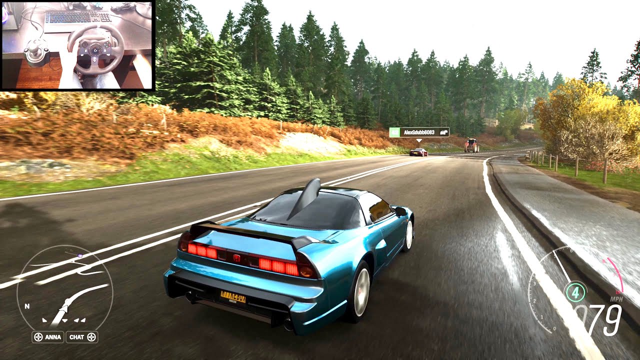 Forza Horizon 4| Honda NSX-R GT 05 | Logitech G920 | Realistic Gameplay