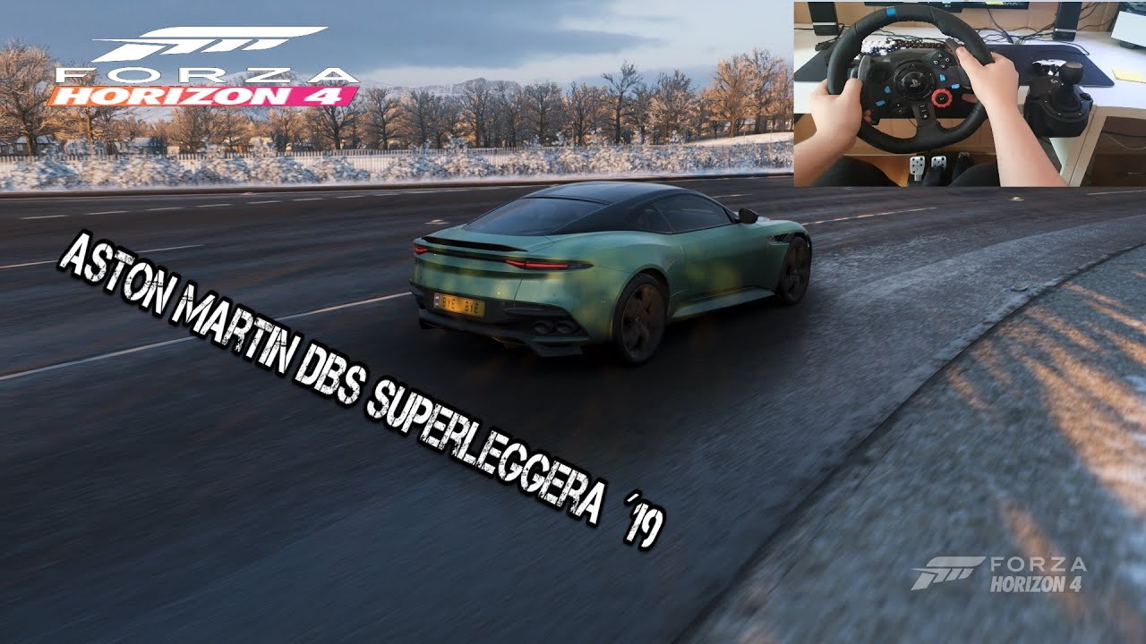 Forza Horizon 4 I Aston Martin DBS Superleggera ´19 I G29 Steering Wheel + Paddle Shifter I Gameplay