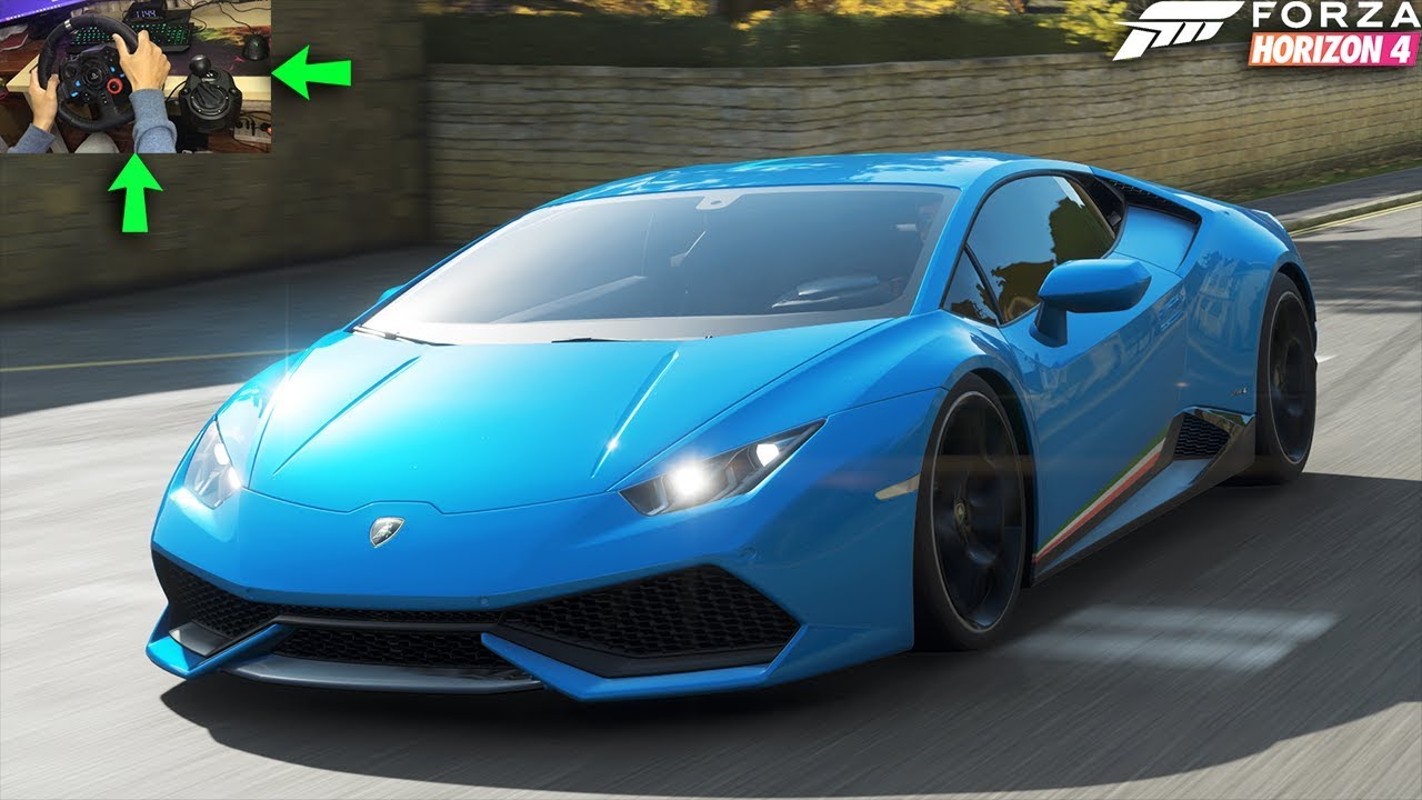 Forza Horizon 4 – Lamborghini Huracan LP 610-4 | Logitech g29 | Gameplay