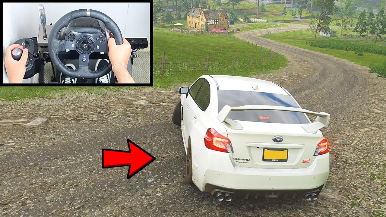 Forza Horizon 4 Subaru WRX STI 2015 (Steering Wheel + Shifter) Gameplay