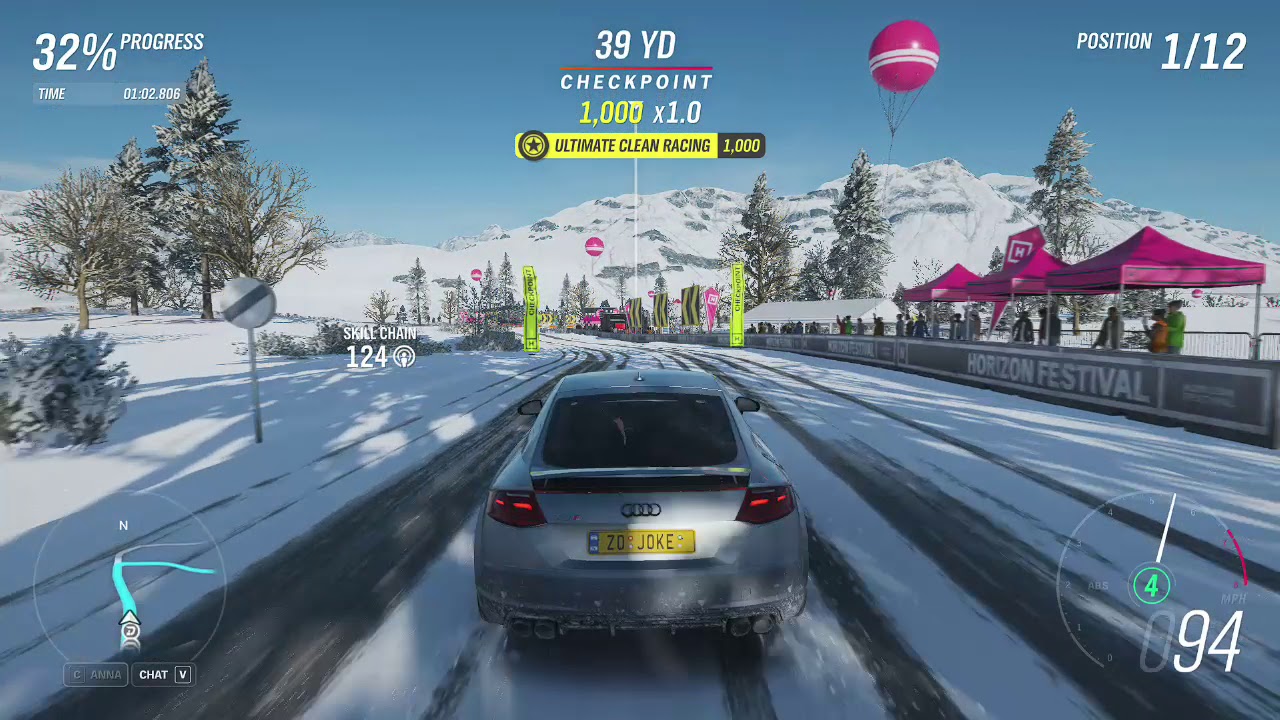 Forza Horizon 4 l Audi TT snow