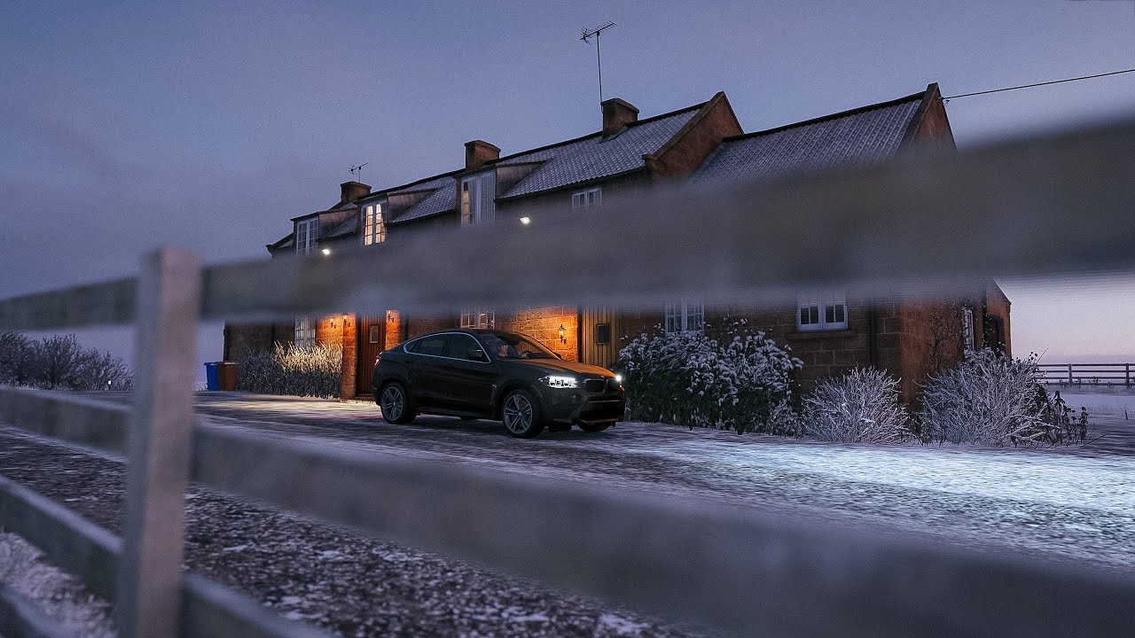 Fun in snow with BMW X6 M [FH4]