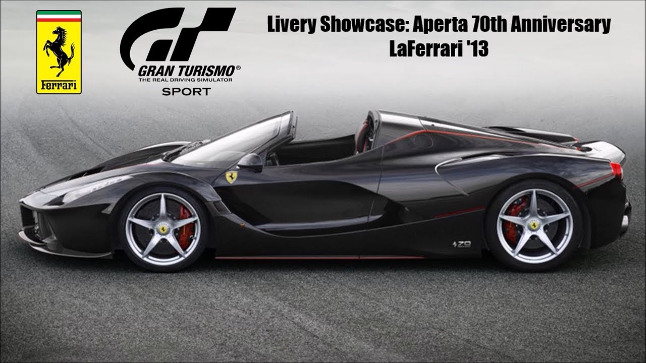 GT Sport – Livery Showcase: Aperta 70th Anniversary | LaFerrari ’13