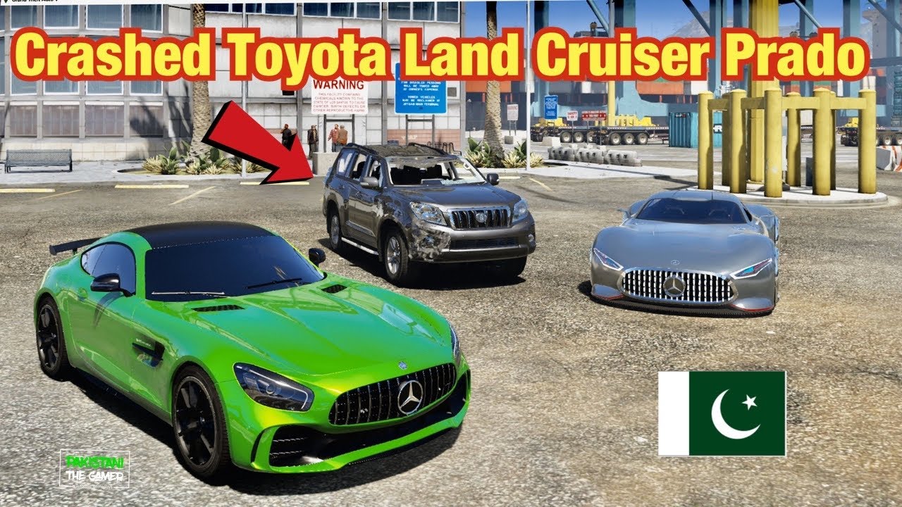GTA 5 Pakistan | Jimmy Buys Crashed Toyota Land Cruiser Prado | Urdu | GTA 5 Real Life Mods