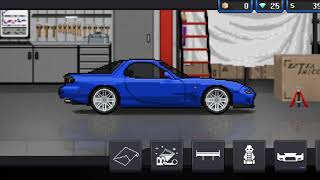 HAN’S MAZDA RX-7 BUILD IN FAST AND FURIOUS: TOKYO DRIFT || PIXEL CAR RACER