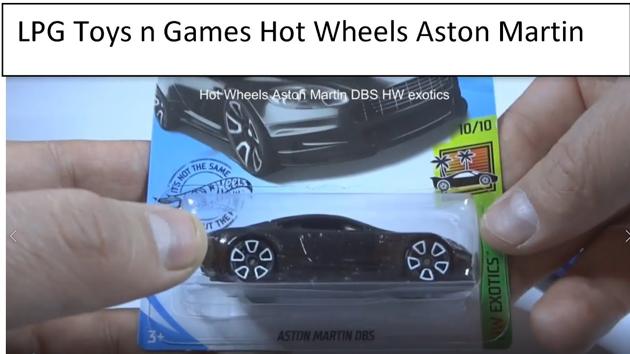 Hot Wheels Aston Martin DBS HW Exotics 2019